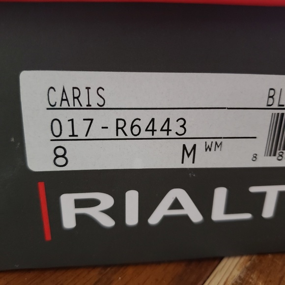 Rialto black heels with gold white details - Picture 6 of 7